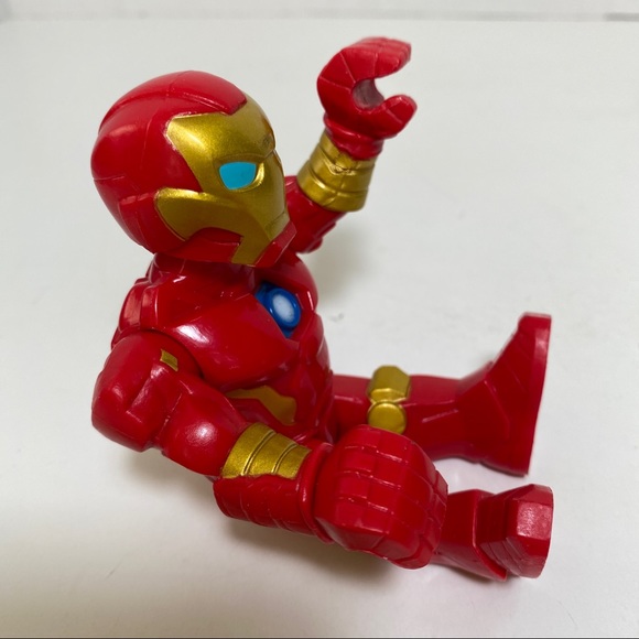 3 Superhero/Motorcycles Marvel Playskool Hasbro2018 New Condition Moveable Parts - Picture 9 of 12